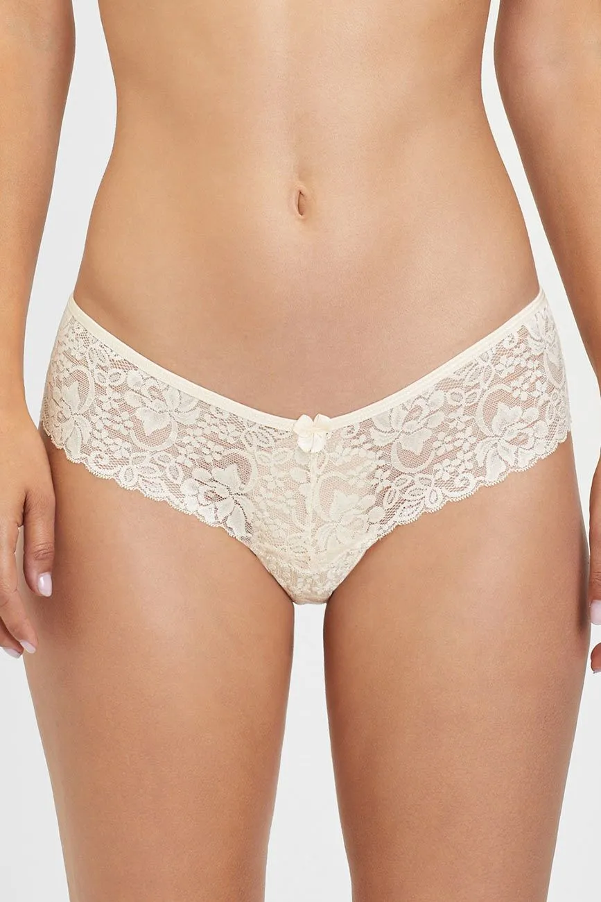 Multipack 3x String (Schwarz/Grau/Creme) Von Lascana – Bild 6