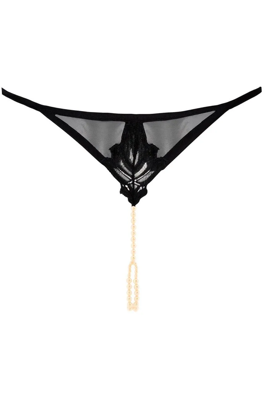 String-Ouvert, 2-reihige Perlenkette Im Schritt Von Bracli – Bild 8