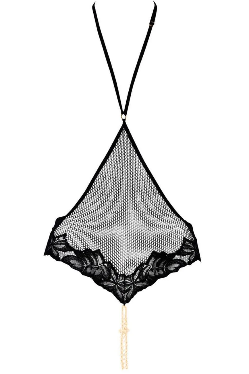 Playsuit-Ouvert, 2-reihige Perlenkette Im Schritt Von Bracli – Bild 5