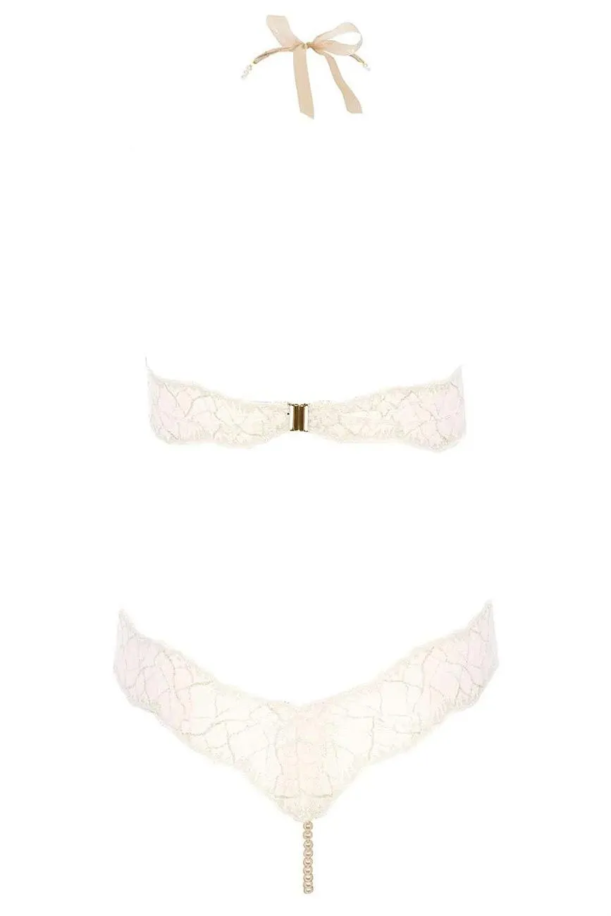 Body Ouvert Mit Perlen-Trägern Und Schritt Von Bracli – Bild 8